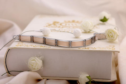 VISHWA Sterling Silver Light Weight Bracelet Perfect Gift for Men and Women